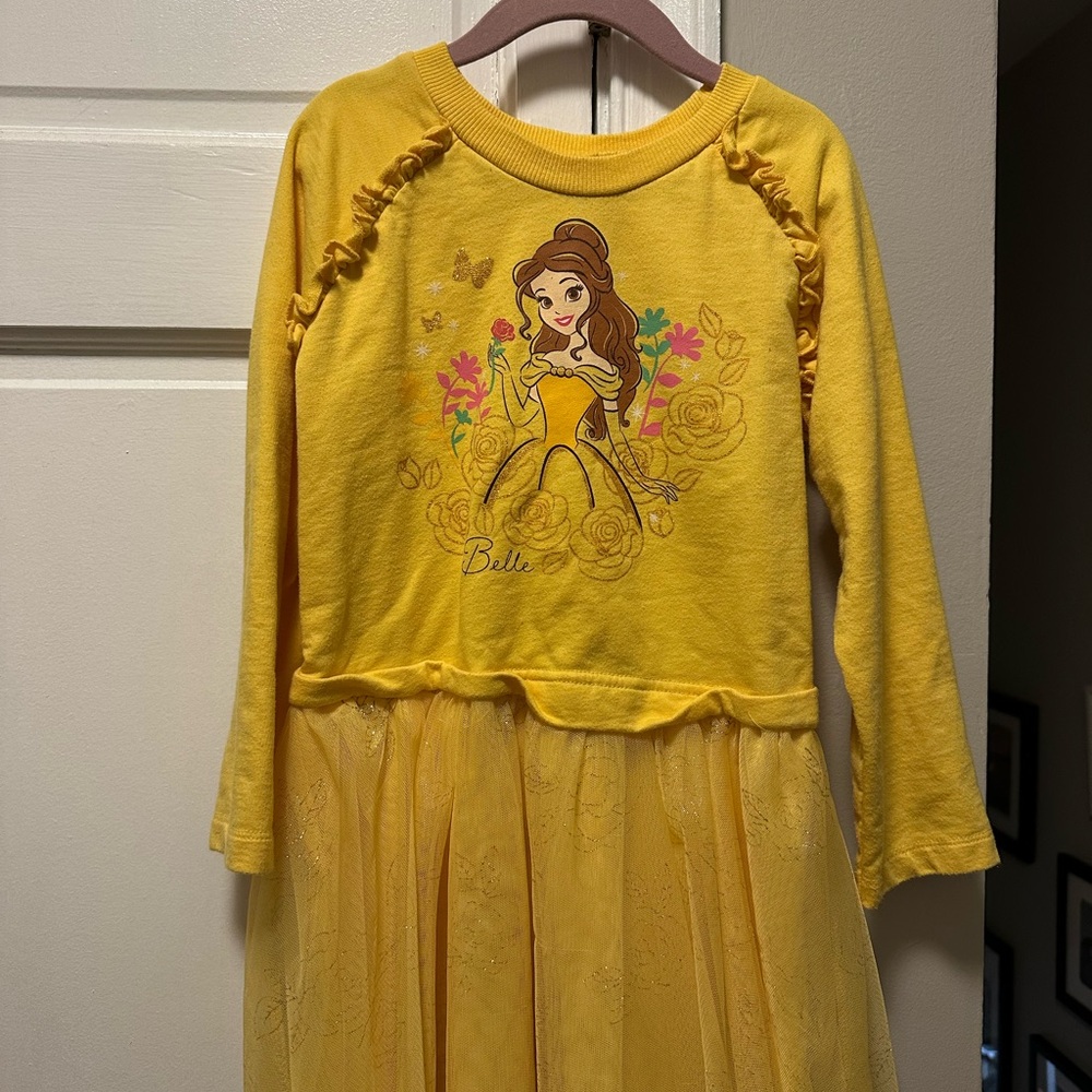 Disney Princess Yellow Belle Dress
